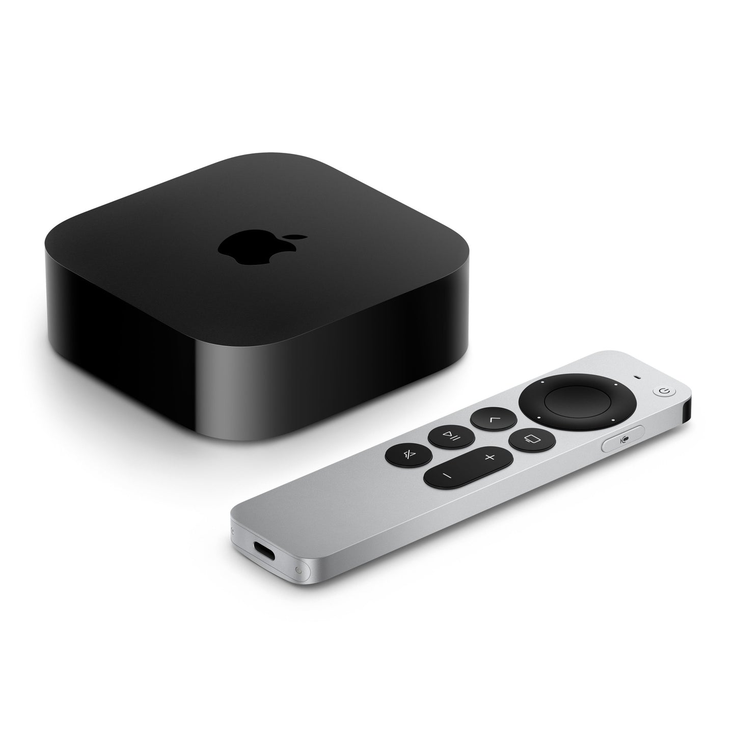 Apple TV 4K Black, Silver 4K Ultra HD 128 GB Wi-Fi Ethernet LAN Apple