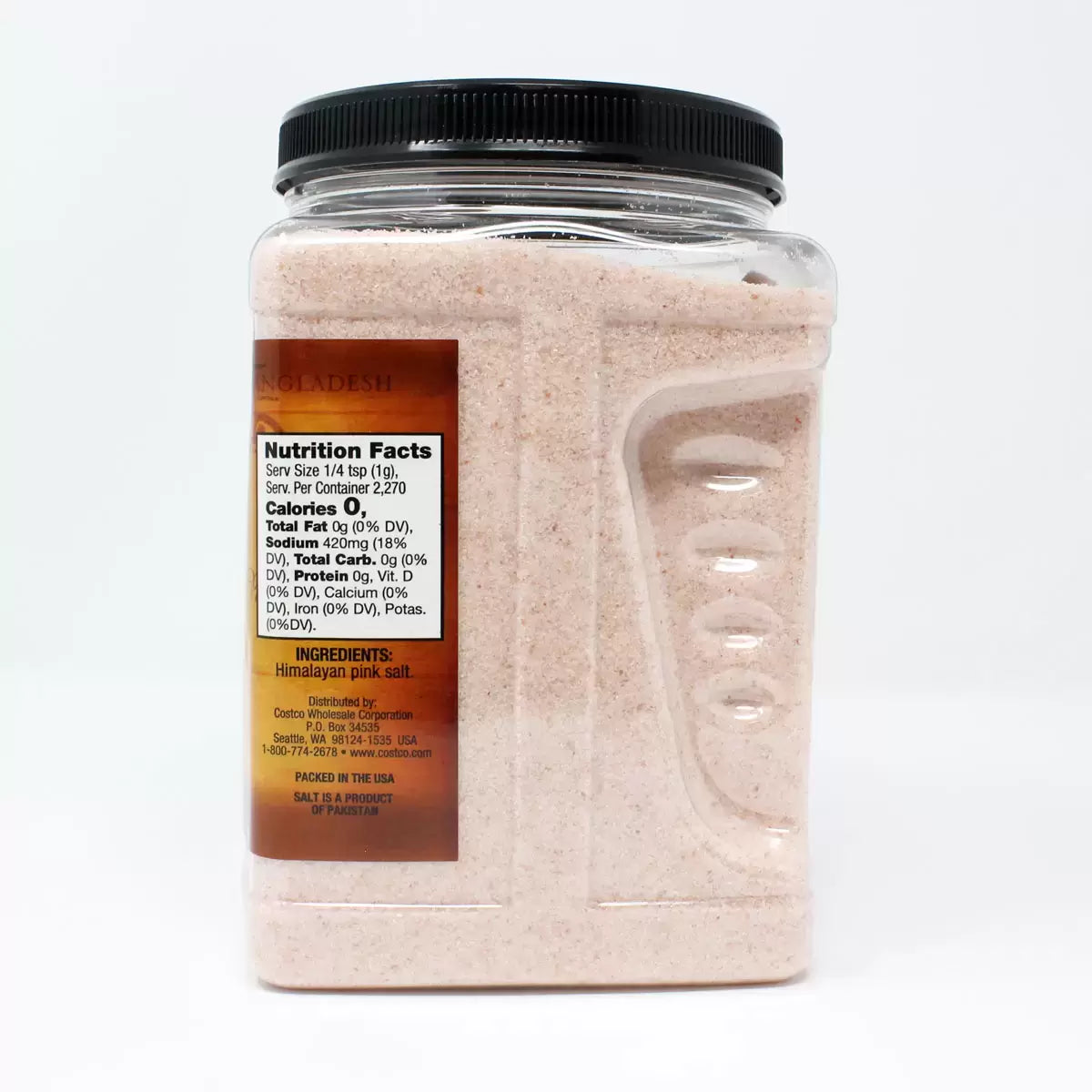 Kirkland Signature Ground Himalayan Pink Salt, 2.27kg GoDiscount