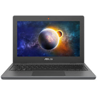 Thumbnail for ASUS BR1100C C41XAS-3Y - 180-degree hinge design - Intel Celeron - N4500 / up to 2.8 GHz - Win 11 Pro Education - UHD Graphics - 4 GB RAM - 128 GB SSD - 11.6